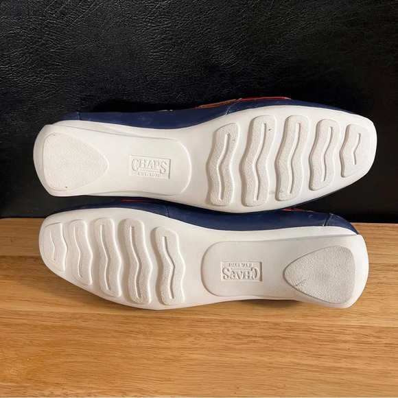 Chaps Red, White, And Blue Loafers Size 8.5B - Picture 9 of 9